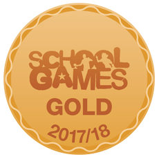 School Games Gold 17/18 Logo